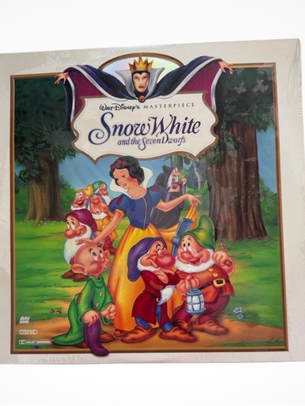 Disney Snow White & The Seven Dwarfs Masterpiece Collection LaserDisc Sealed